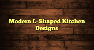 Modern L-Shaped Kitchen Designs