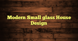 Modern Small glass House Design